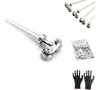 Positioning Calipers for Precise Measurements & Easy Wood Cutting, Stainless Steel Precision Cutting Guide for Circular Saws, Adjustable Precision Caliper Guide (Double-Axis,80cm/31.5in)