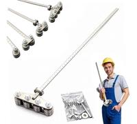 Positioning Calipers for Precise Measurements & Easy Wood Cutting, Stainless Steel Precision Cutting Guide Adjustable Guide Rail for Circular Saws, Furniture Making (80cm/31.50in,Four-Axis)