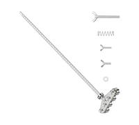 Positioning Guide Calipers - Adjustable Wood Cutting Gauge, Four Bearing Measurement Calipers | Professional Guide Rail Tool for Woodworking, Furniture Making, Carpentry, DIY Wood Projects, Precision