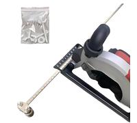 Positioning Guide - Measuring Gauge Tool, 60cm Adjustable Rail, Circular Saws Cutting Guide, Home Improvement Industrial Woodworking, Carpentry Metal Construction, High Accuracy Track, Aluminum Alloy