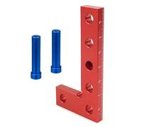 Positionnement central carré : outil de recherche de marquage de précision, corps en d'aluminium durable, bords de mesure précis | Outil de scriber compact pour projets