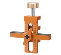 Positionner D'installation de Porte D'armoire, Gabarit de Montage en Alliage en Aluminium Réglable 0-30 Mm