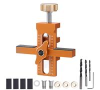 Positionner D'installation de Porte D'armoire, Gabarit de Montage pour L'installation des Portes de L'armoire, Outil de Positionnement de Porte D'armoire en Alliage Réglable