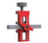 Positionner D'installation de Porte de L'armoire Gabarit de montage porte d'armoire, outil positionnement en alliage d'aluminium, 0-40 mm(Mounting Jig)