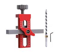 Positionner D'installation de Porte de L'armoire Gabarit de montage porte d'armoire, outil positionnement en alliage d'aluminium, 0-40 mm(Set 2)