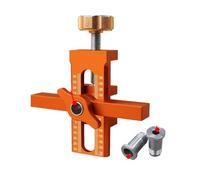 Positionner D'installation de Porte de L'armoire Positionneur d'installation de porte d'armoire 2 en 1, gabarit montage perforé 6/8/10 mm for armoire garde-robe(Mounting Jig Kit A)