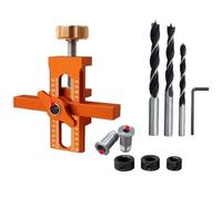 Positionner D'installation de Porte de L'armoire Positionneur d'installation de porte d'armoire 2 en 1, gabarit montage perforé 6/8/10 mm for installation panneaux(Mounting Jig Kit C)