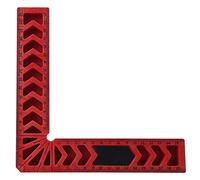 Positionneur à angle droit de 90 degrés, pince d'angle pour le travail du bois, accessoire de positionnement de charpentier en plastique haute dureté avec échelle claire pour marquage à angle droit et