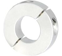 Positionneur de bague de retenue d'arbre de limite de Type fendu à anneau fixe en alliage d'aluminium-pince Durable(8x25x10)