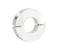 Positionneur de bague de retenue d'arbre de limite de type fendu à anneau fixe en alliage d'aluminium - Pince durable for applications de machines - 1 pièce(6x20x8mm)