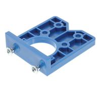 Positionneur de Charnière Invisible, Guide de Perçage Rapide pour | Outil Léger en ABS et Fer, Perçage Fixe, Bleu, pour Travaux de Porte et Assemblage