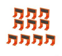 Positionneur de charnière magnétique de 2 mm, gabarit de montage de porte d'armoire à angle droit en ABS, compatible avec la plupart des charnières pour un alignement précis et une utilisation