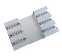 Positionneur de facettes de pierres précieuses légères avec poignée antidérapante pour une utilisation prolongée confortable par les artistes et les outils d ' alignement lapidaire débutants