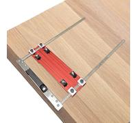 Positionneur de guide de bord pour dispositif de coupe | Planche de raccourci réglable avec fonction de guidage | Outil de découpe de positionnement pour le travail du bois | Pour une utilisation avec