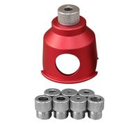 Positionneur de perçage de trou droit, guide de perçage à 90 degrés, aide à la cheville de charpentier, outil en acier inoxydable, alignement précis pour le travail du bois, l'installation d'armoire