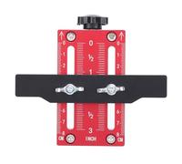 Positionneur de pose de portes d’armoire, gabarit de montage réglable pour portes d’armoire, outil de pose de portes d’armoire en alliage d’aluminium avec plage de serrage de 10 à