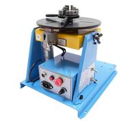 Positionneur de soudage rotatif 20 W, 1 à 12 tr/min, table rotative de soudage, inclinaison de 0 à 90 °, manipulateur de table rotative avec mandrin rotatif à 3 mâchoires, pour séparer, meuler et