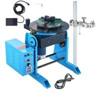 Positionneur de Soudage Rotatif 30KG, Plateau Tournant Réglable 0-90° avec Vitesse Continue 1-12 TR/Min et Moteur 80W pour Précision et Stabilité, Machine de Positionnement avec Mandrin KD200 315mm