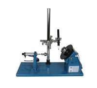 Positionneur de soudage rotatif Petit équipement de table tournante de soudage BY-10T 110/220 V avec mandrins à 3 mâchoires K01-63(220V)