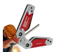 Positionneur De Soudage - Support De Soudure Magnétique Angles Réglables 20°-200°, Aimants De Soudage Commutables Robustes | Outil De Fabrication Multifonctionnel Pour Atelier Industriel De Constructi