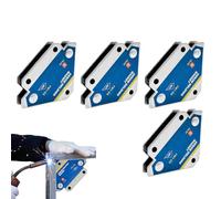 Positionneur de soudure d'angle fixe - 8 x 5,4 x 1,2 cm - Kit de support d'angle haute performance - Support fixe à 45 ° 90 ° 135 ° - Outil de soudure polyvalent pour montage, installation de tuyau