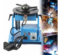 Positionneur de Table rotative pour soudage, Plateau tournant de 180 mm avec mandrin de 65 mm, Inclinaison de 0 à 90° pour travaux de soudage circulaires