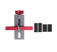 Positionneur d'installation de porte d'armoire - Outil de montage d'armoire en alliage d'aluminium épais avec longueur et hauteur réglables - Gabarit de positionnement pour le