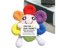 Positive - de Soutien pour Encouragement - Petites Fleurs Décoration de Bureau pour Anniversaire, Graduation, Remise de Diplôme, Retraite Saint Valentin