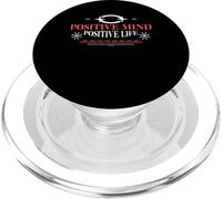 Positive Mind Positive Life - Urban Typography Streetwear PopSockets PopGrip pour MagSafe