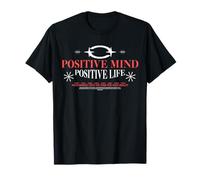 Positive Mind Positive Life - Urban Typography Streetwear T-Shirt