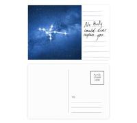 Positive Optistic Beautiful Lucky Stars Carte postale pour anniversaire de personne importante