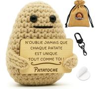 Positive Patate Connectée - Idée Cadeau Original, Amour, Encouragements, Motivation, Bonne Humeur, Rigolo, Insolite