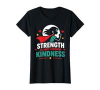 Positive Quote Woman Strength Flows Through Kindness T-Shirt