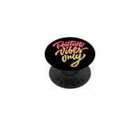 Positive Vibes Only T-Shirt avec Citations inspirantes PopSockets PopGrip Adhésif