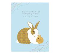 Positively Green Greeting Cards: Baby - Remember today, for it is the beginning (Pack of 6)
