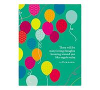 Positively Green Greeting Cards: Birthday - There will be many loving thoughts (Pack of 6)