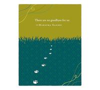 Positively Green Greeting Cards: Pet Sympathy - There are no goodbyes for us (Pack of 6)