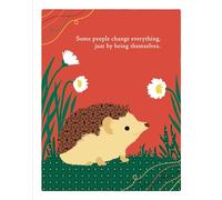 Positively Green Greeting Cards: Thank You - Some People Change Everything (Pack of 6)