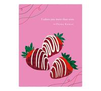 Positively Green Greeting Cards: Valentine's Day - I adore you more than ever (Pack of 6)