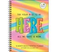 Positively Present 16Month 20232024 WeeklyMonthly Planner Calendar by Dani DiPirro Dani DiPirro (Auteur)