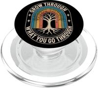 Positivité Croissance Inspirante Amour Rainbow Positive Citation PopSockets PopGrip pour MagSafe