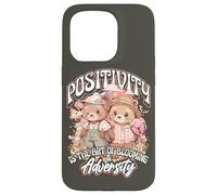 Positivity is The Art of Blooming in Adversity Teddy Bears Coque pour iPhone 15 Pro