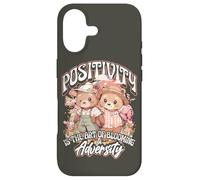 Positivity is The Art of Blooming in Adversity Teddy Bears Coque pour iPhone 17