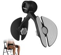 POSKOU Appareil Musculation Fessier pour Homme et Femme, Pilates Reformer, Appareils Jambes et Cuisses, Appareil de Musculation Gym à Domicile (Noir)