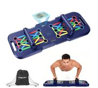 POSKOU Planche à Pompes, Planche Pompe Musculation Push up Board avec Guide d’Entraînement, Multifonction pour Home Training,Fitness, Yoga