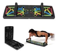POSKOU push up board 14 en 1 système de planche à pousser, exercices de renforcement du corps, musculation sport homme, femme, entraînement à domicile, fitness