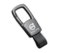 POSLAB Porte-clés Voiture, pour Volvo EX30 EX90 S40 S60 S70 S80 S90 Porte-Clés de Voiture Rotatif à 360 Degrés, Portable Porte-clés VoitureRemplacement,B-S