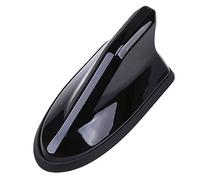 Possbay Aileron de Requin Antenne Universelle - Joint Étanche, Réception Radio AM/FM Haute Fidélité - pour Voiture, SUV (Noir Nacré)