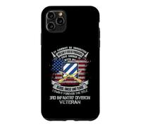 Possède Forever The Title 3rd Infantry Division Veteran Flag US Coque pour iPhone 11 Pro Max