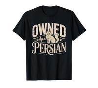 Possedee par Un Persan Femmes Proprietaire Chat Maman Face T-Shirt